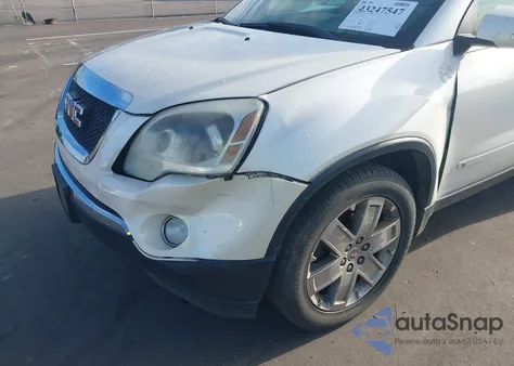 2010 GMC Acadia Slt-2 from USA, damaged, VIN 1GKLRNEDXAJ135353